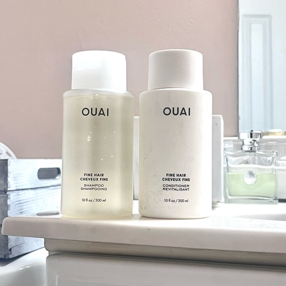 OUAI Hair Ouai Fine Hair Shampoo Conditioner Set Ozea New Poshmark
